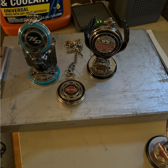 5 Harley Davidson pocket watches - Picture 1 of 9